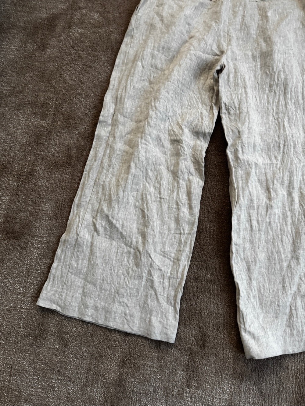 Reformation Alex Linen Mid Rise Pant - Picture 12 of 13